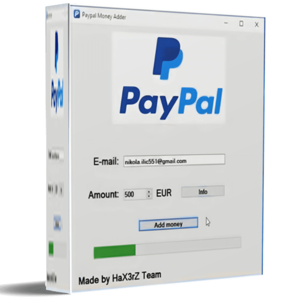 PAYPAL MONEY (ADDER) GENERATOR 2025 (lifetime license)