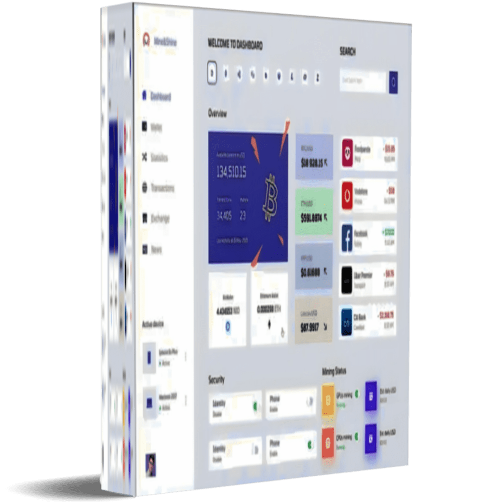 Crypto Mining Software V2.1 (lifetime license) 2025