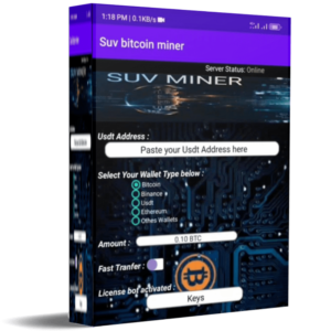 BTC FLASH & USDT & ETHEREUM FLASH APK (1 Month License)