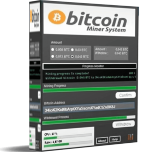 Bitcoin Miner System 2025 New Update (1 Month license)