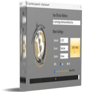Crypto Mining Equipment V6.0 – Premium Software Technology (1 Month license)